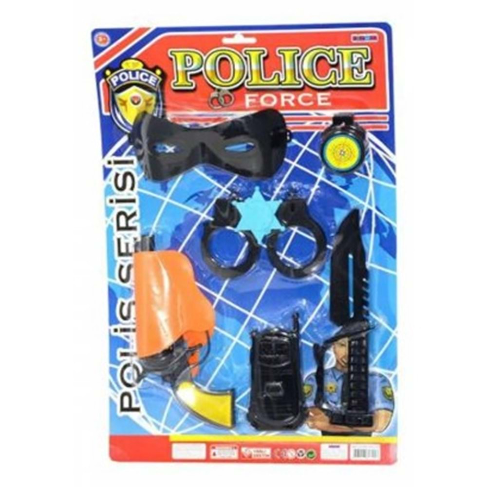 NİZAM TOYS FORCE POLİS SETİ