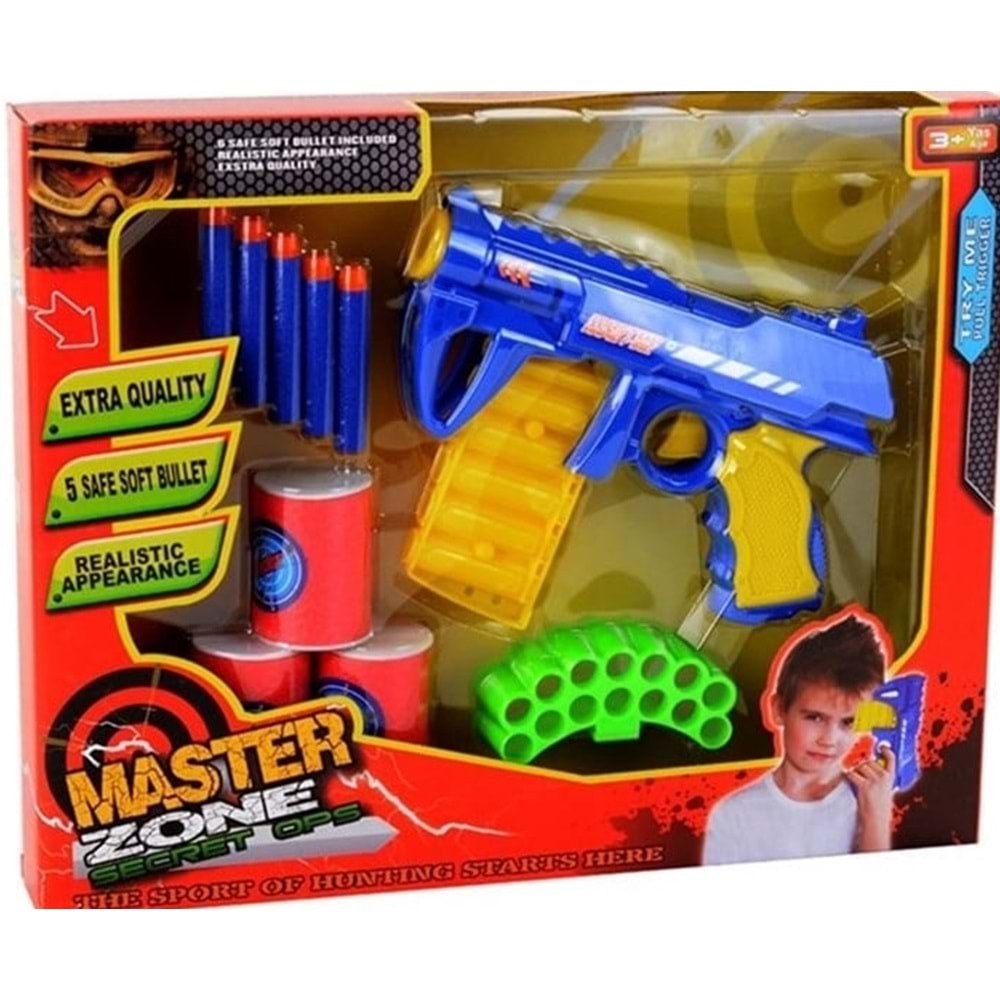 NİZAM TOYS KUTULU MASTER SİLAH SETİ