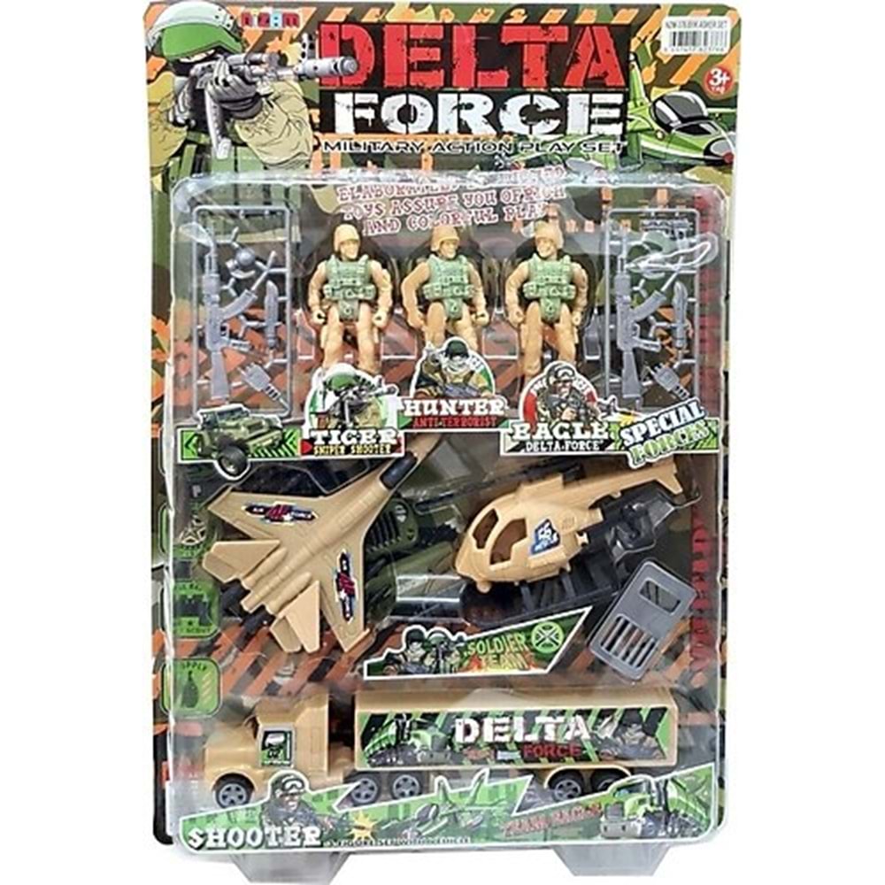 NİZAM TOYS SÜPER ASKER SETİ