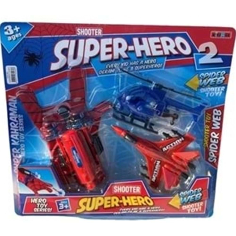 NİZAM TOYS SÜPERHERO UÇAKLI