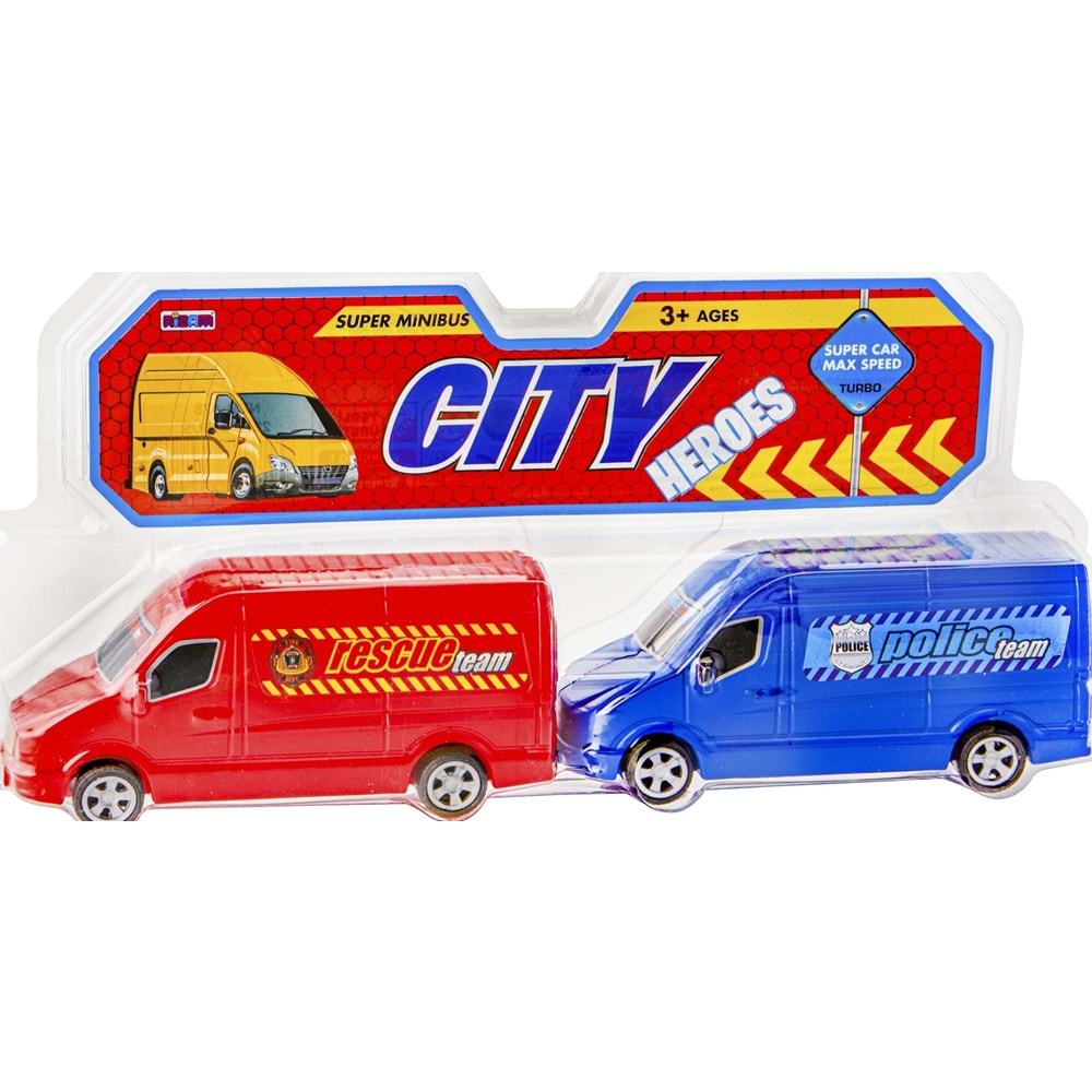 NİZAM TOYS 2 Lİ MİNİBÜS