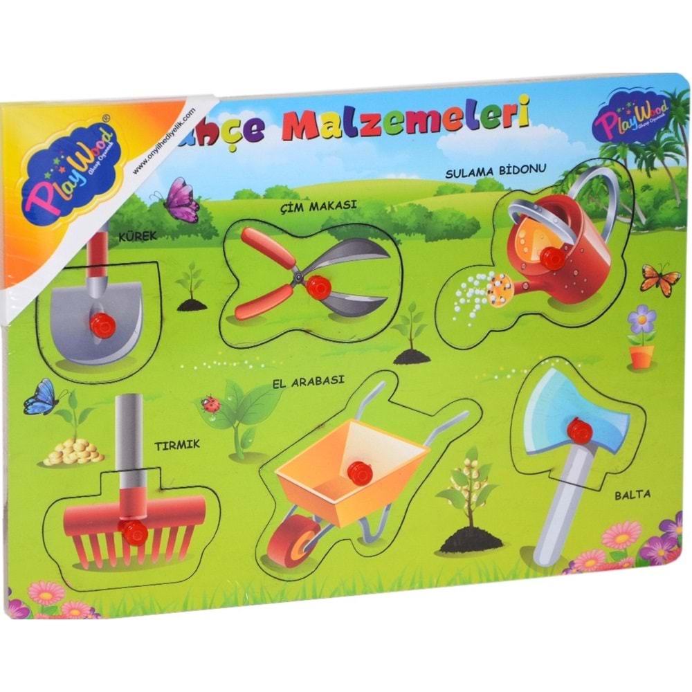 ONYIL TOYS AHŞAP TUTMALI BAHÇE MALZEMELERİ