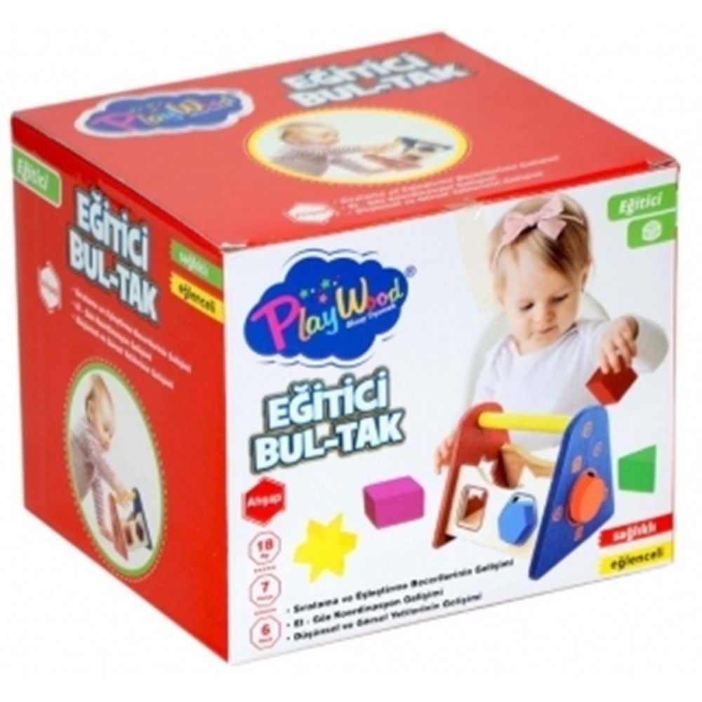 ONYIL TOYS AHŞAP EĞİTİCİ BUL-TAK