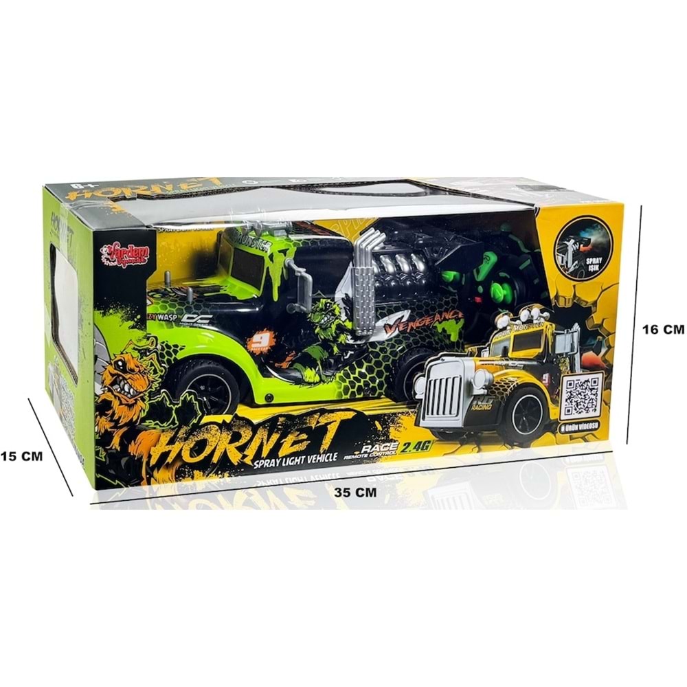 VARDEM UZK. KUM. F/F 2.4G SARJLI BUHARLI ISIKLI CEKICI TIR