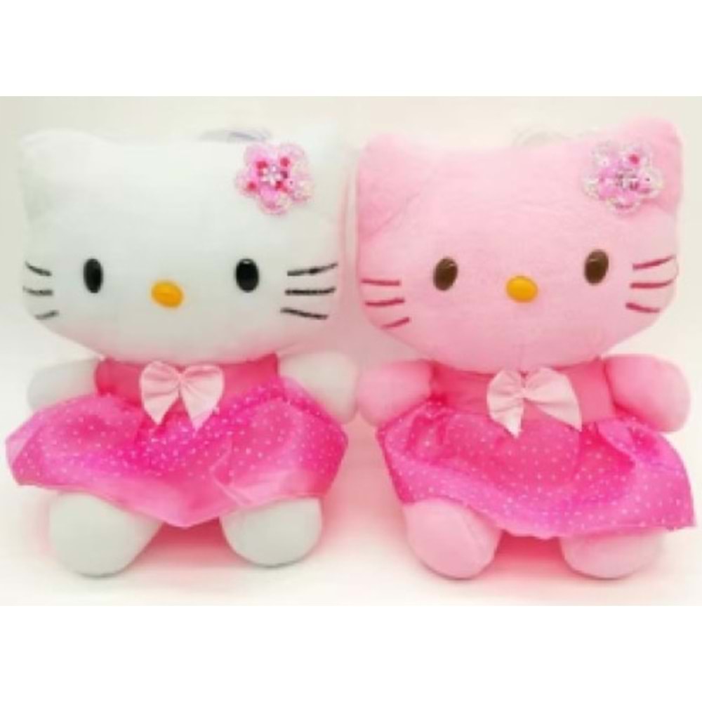 TAHA HELLO KİTY 35 CM DANTEL ELBİSELİ