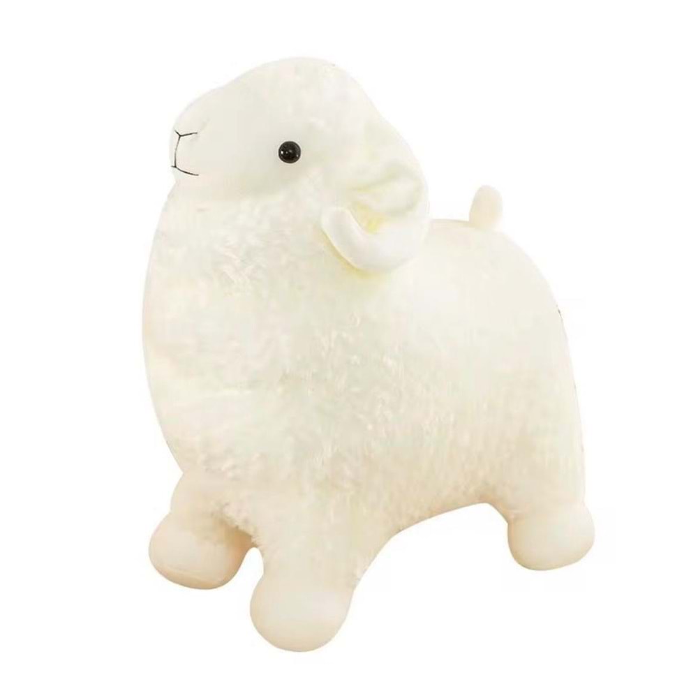 TAHA BEYAZ KOÇ 60 CM PELUŞ