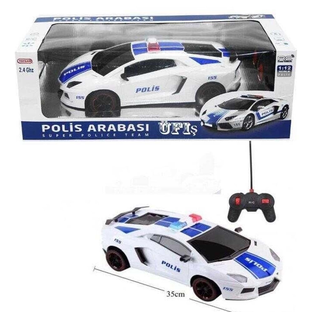 TOYSAN 1:12 POLİCE CAR