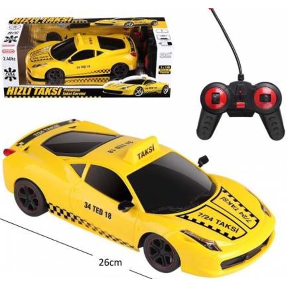 TOYSAN 1:12 TAXİ CAR