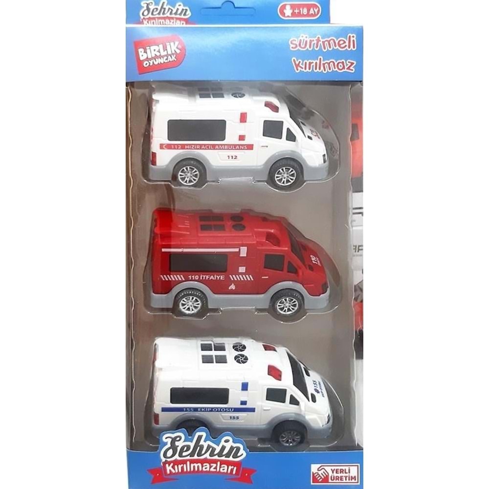 BİRLİK 3 LÜ MİNİBÜS SETİ