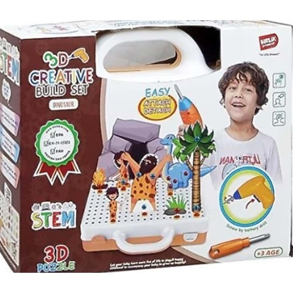 BİRLİK 3D STEAM EĞİTİCİ MATKAP SETİ