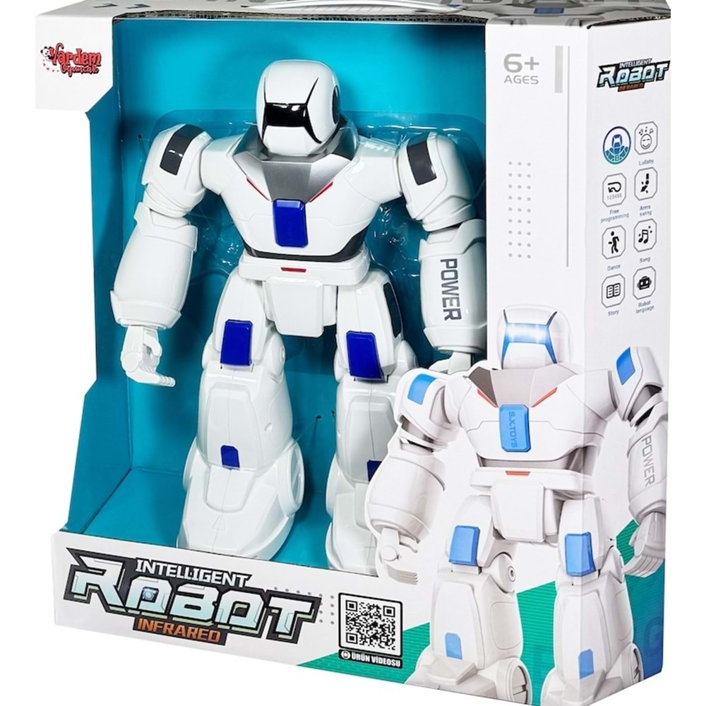 VARDEM UZK.KUM. F/F SARJLI INTERAKTIF HAREKETLI DANSCI ROBOT