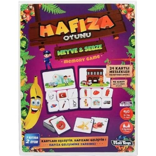 MOLİ TOYS MEYVE SEBZE OYUNU