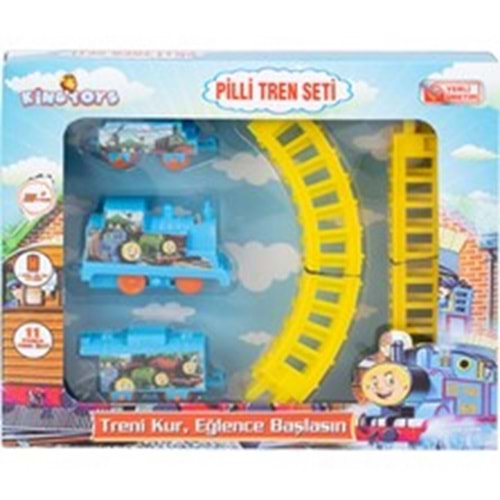 ONYIL TOYS 48 PARÇA YAPBOZ KUTULU TREN SETİ