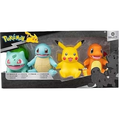 4 LU EVCIL HAYVANLAR POKEMON