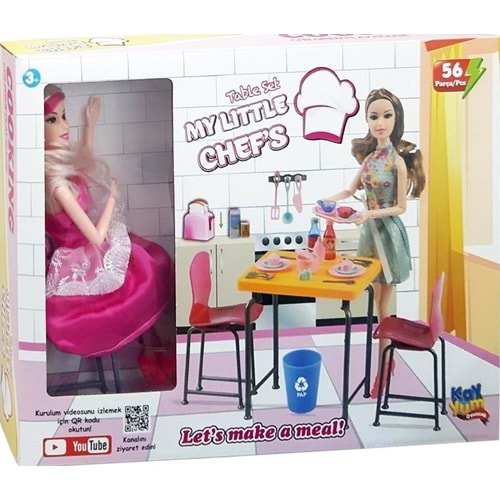 KAYYUM TOYS MY LİTTLE CHEF TABLE MUTFAK