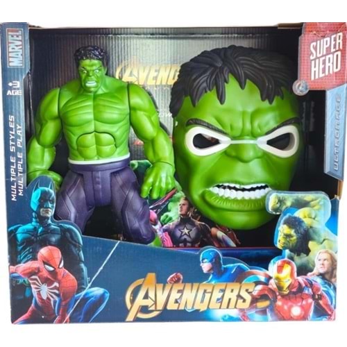 ETHEM MİNA HULK MASKE KARAKTER IŞIKLI