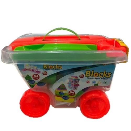 ONYIL TOYS 64 PRÇ EĞİTİCİ OYUN ARABALI LEGO