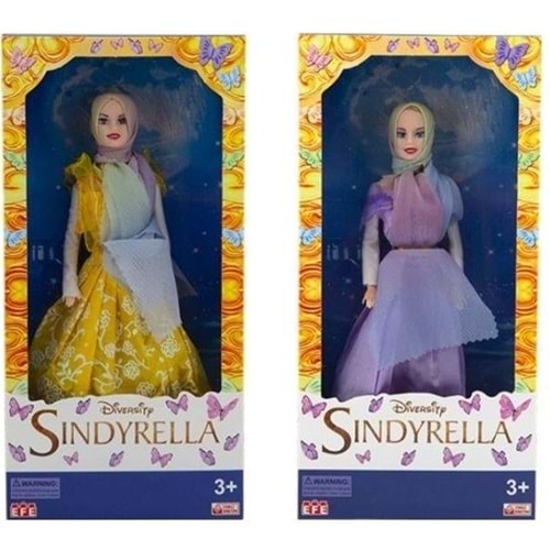 EFE TOYS BAŞÖRTÜLÜ SİNDİRELLA BEBEK