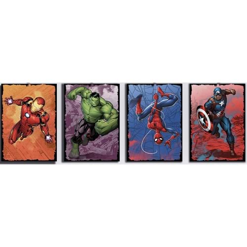 KILIÇ TOYS BUYUK PVC 4 ASORTIK KAHRAMANLAR