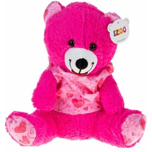 BİGZOO 35 CM NEON OTURAN TİŞÖRTLÜ AYI