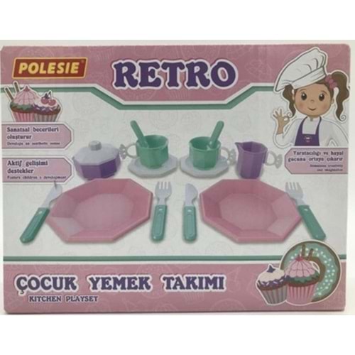 Polesie Yemek Takımı Nastenka 6 Kişilik 38 Parça Kutuda