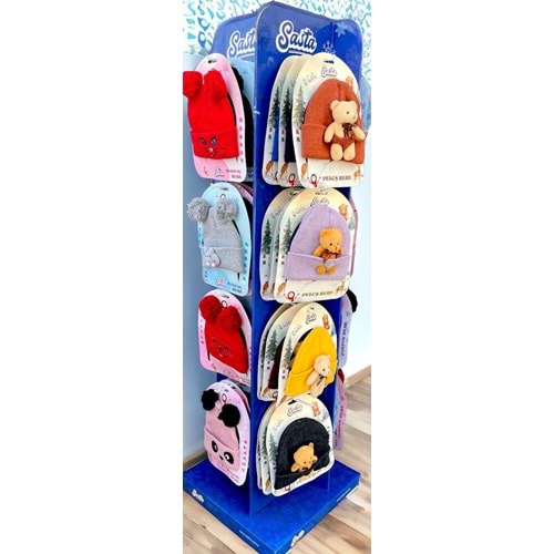 SASTA PELUŞ AYICIKLI BERE STANDI 160*1