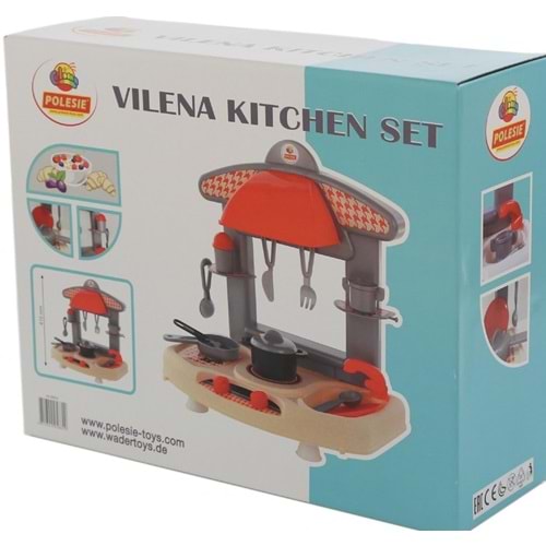 Polesie Mini Masa Üstü Mutfak Takımı Vilena Kutuda