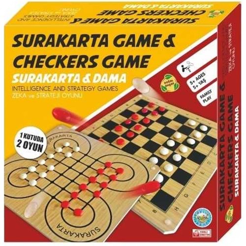 ZEKİCE SURAKARTA DAMA OYUNU