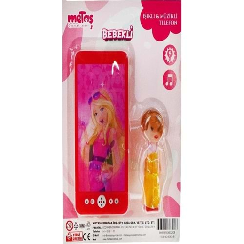 METAŞ VAKUMLU BEBEKLİ TELEFON X 144