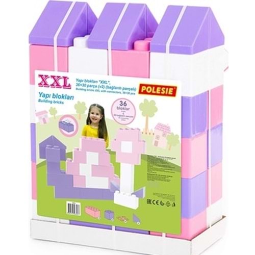 Polesie Yapı Blokları Xxl 3630 Parça V2 Bağlantı Parçalı