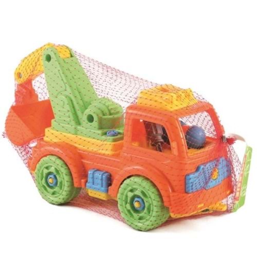 Polesie Tasarımci ulaşım Otomobil ekskavatör 34 Parça Filede