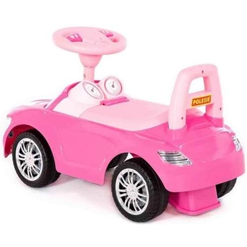 Polesie Supercar Sürümeli Araba No:1 Ses Sinyali İle Pembe