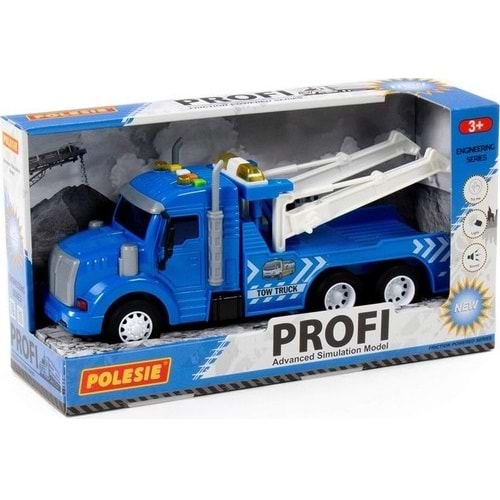 Polesie Profi Sürtmeli Çekici Işıklı Ve Sesli Mavi Kutuda