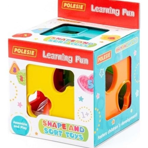 Polesie Eğitici Oyuncak Küp Kutuda