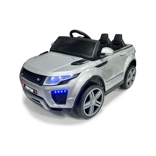 RAPTOR KUMANDALI AKÜLÜ ARABA GRİ 12V