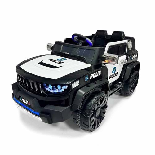POLİS İZNİK KUMANDALI 4X2 AKÜLÜ ARABA 12V