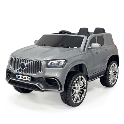 VOYAGE KUMANDALI AKÜLÜ ARABA 12V GRİ