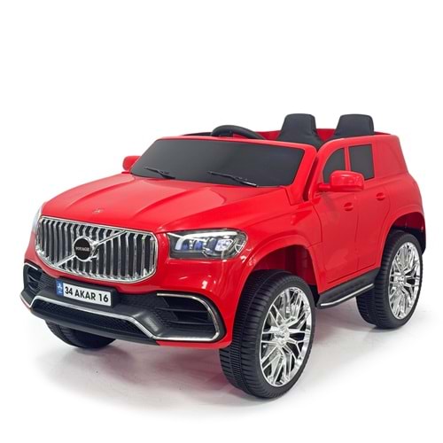 VOYAGE KUMANDALI AKÜLÜ ARABA 12V KIRMIZI