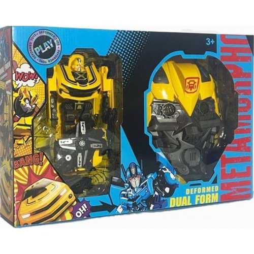 BİRLİK MASKELİ DÖNÜŞEBİLEN ROBOT ARABA