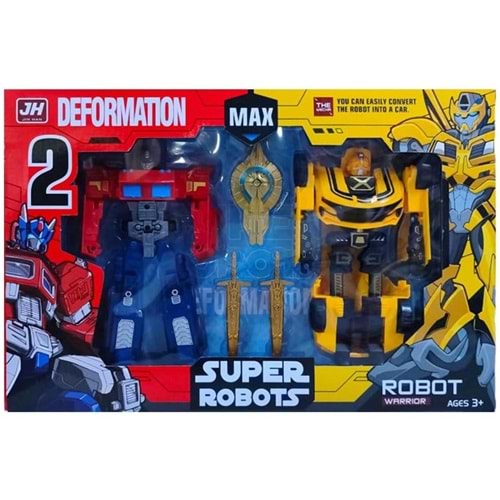 TOYSAN KUTUDA İKİLİ TRANSFORMER SET