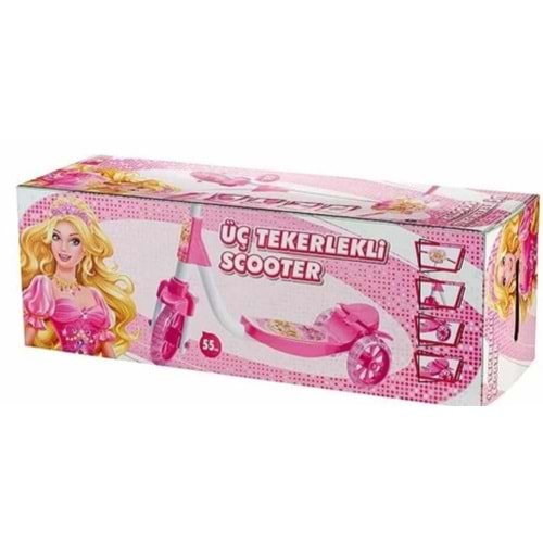 BEREN SCOOTER PEMBE KIZ 8 Lİ