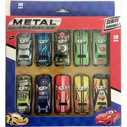 BEREN 10 LU METAL ARABA 120 Lİ