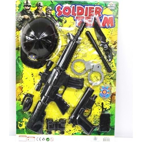 ENGİN TOYS SOLDER BEYAZ BÜYÜK SİLAH SETİ