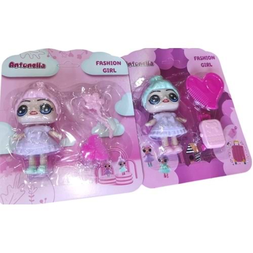 BEYAZ TOYS KARTELA AKSESUARLI BEBEK