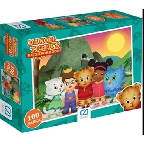 CA GAMES DANİEL TİGERS PUZZLE 100