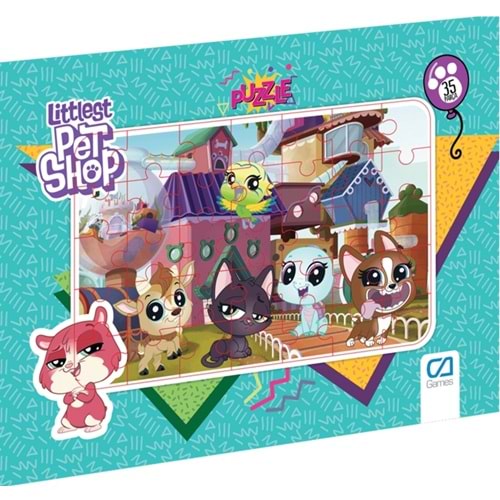 CA GAMES 35 PARÇA PUZZLE PET SHOP