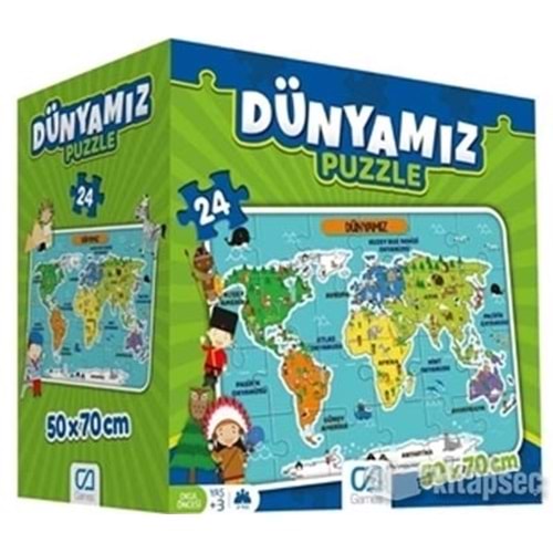 CA GAMES DÜNYAMIZ YER PUZZLE
