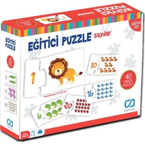 CA GAMES EĞİTİCİ PUZZLE - SAYILAR