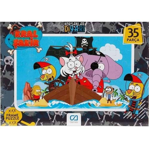 CA GAMES 35 PARÇA PUZZLE KRAL ŞAKİR