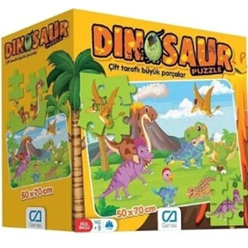 CA GAMES DİNOZORLAR YER PUZZLE
